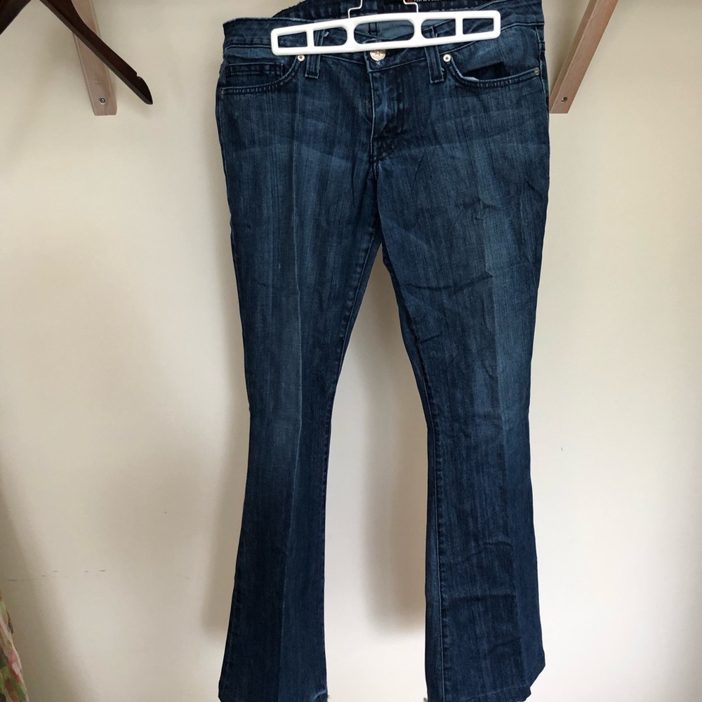 Peoples liberation flare jeans with pocket detail